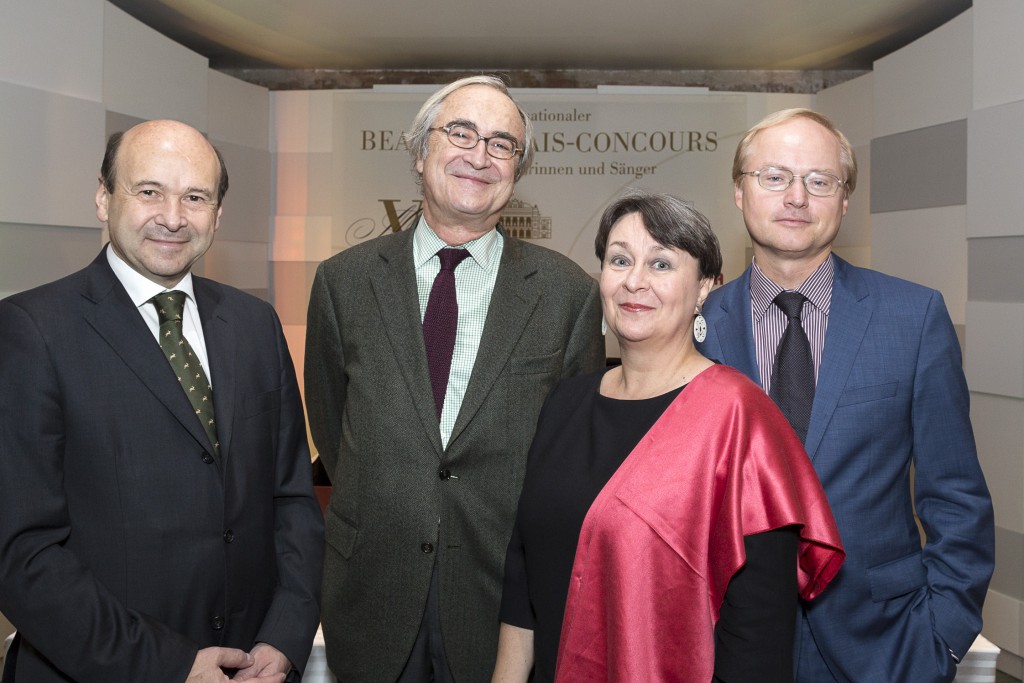 "Between Revolution and Bourgeoisie: Beaumarchais’ Figaro-Trilogy as a Subject for European Opera": Dominique Meyer, Jean-Pierre de Beaumarchais, Isolde Schmid-Reiter and Gerhard Vitek – Picture