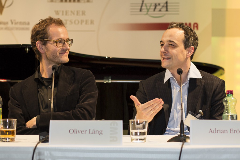 "Between Revolution and Bourgeoisie: Beaumarchais’ Figaro-Trilogy as a Subject for European Opera": Speaker Adrian Eröd and Panelist Oliver Láng – Picture